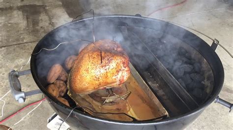 turkey breast 26 inch weber kettle slow n sear youtube
