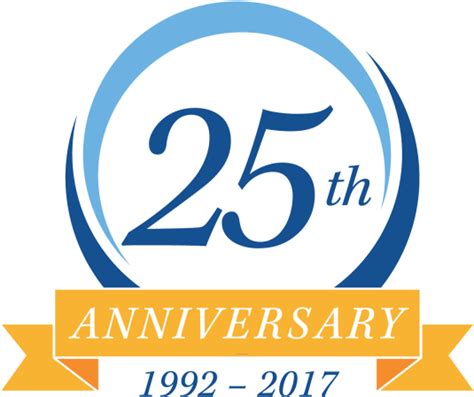 25 Years 25 Th Anniversary Logo Clipart Full Size Clipart 2048004