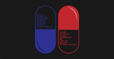 Red Pill Blue Pill The Matrix Movie Posters And Art Prints Teepublic