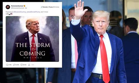 Donald Trump Pushes Qanon Conspiracy Theories On Truth Social Daily