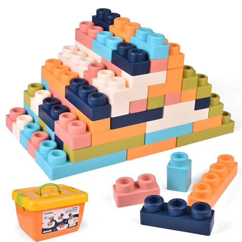 Best Jumbo Building Bricks Children Learning Blocks 104 Piece Kids Boys
