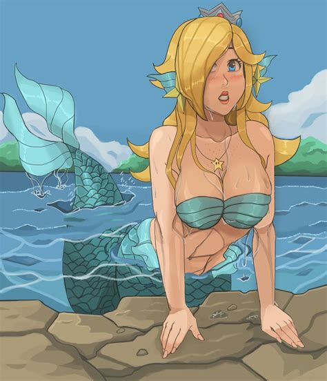 Imancartoons On Twitter RT Elraz15g Sexy Rosalina Mermaid Fanart