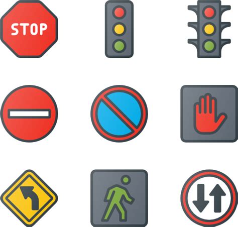 Traffic And Road Signs Road Signs Icon Png Transparent Png Free Png