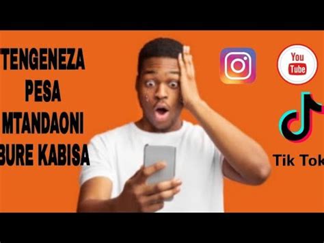 Apps Za Kutengeneza Pesa Mtandaoni Nzuri Kwa Vijana Kujiajiri YouTube