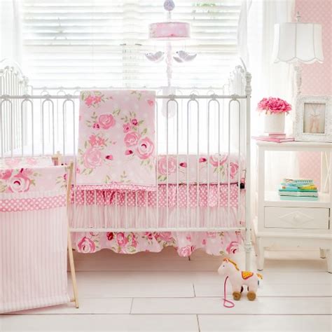 Crib bedding sets for girls. Crib Bedding Set My Baby Sam White Pink : Target
