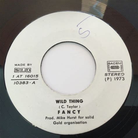 Fancy Wild Thing 1973 Vinyl Discogs