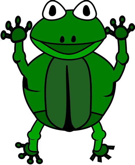 Jumping Frog Clip Art Library