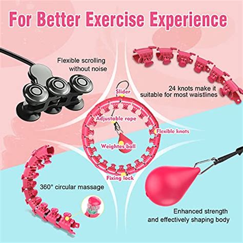 Weighted Smart Hoola Hoop For Adults Eskreka Fitness Affiliated
