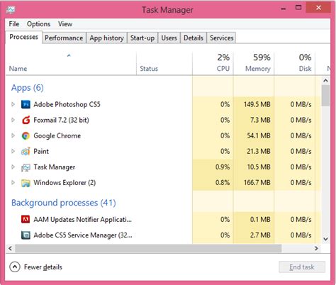 Windows Task Manager Shortcut Windows Aslfs