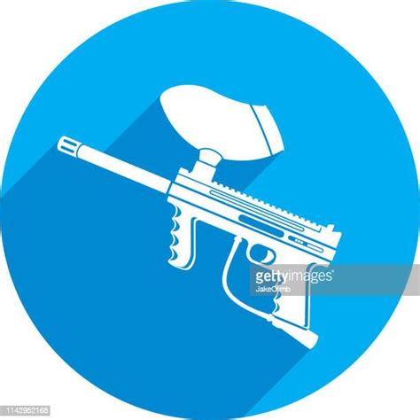 Paintball Gun Silhouette Photos And Premium High Res Pictures Getty