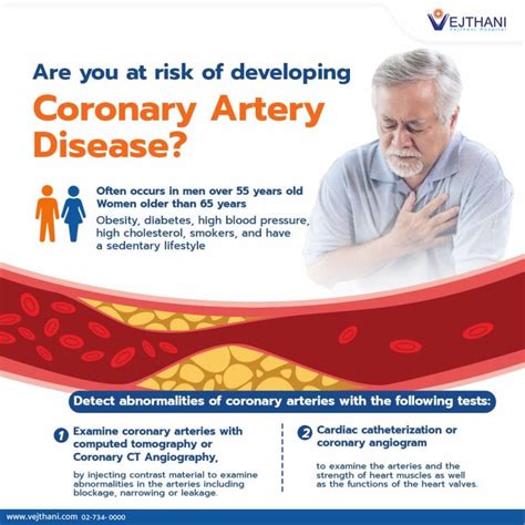 Are You At Risk Of Developing Coronary Artery Disease Vejthani