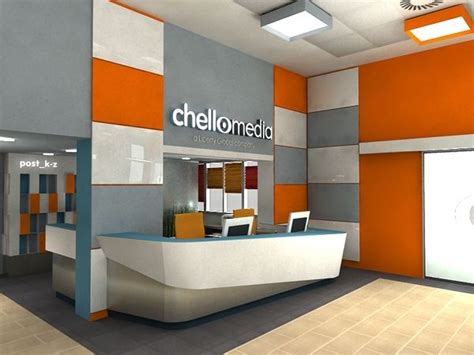 Maybe you would like to learn more about one of these? Chello office - reception area design by Stand Out , via ...