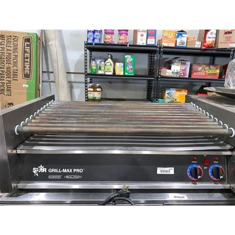 Star Grill Max Pro Duratec Hot Dog Roller Grill