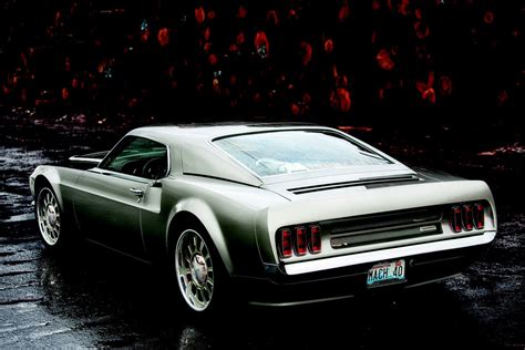 Ford Mustang Mach 40 A Mid Engined 1969 Mustang Based On A Ford Gt