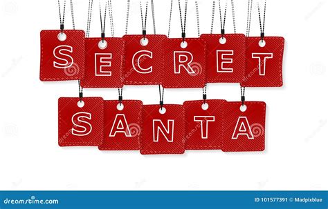 Secret Santa Clip Art