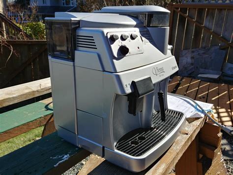 Maybe you would like to learn more about one of these? Saeco, Vienna Deluxe fully automatic coffee machine Sooke ...