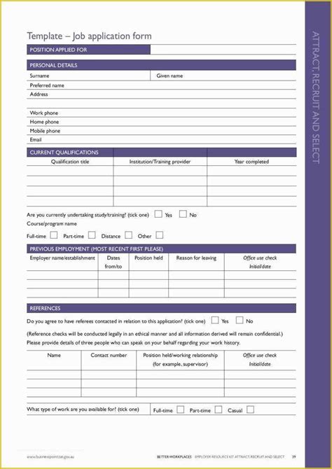 Free Spanish Job Application Template Of Free Printable Application For