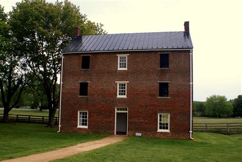 Jail Behind House At Appomattox Court House National Historical Park
