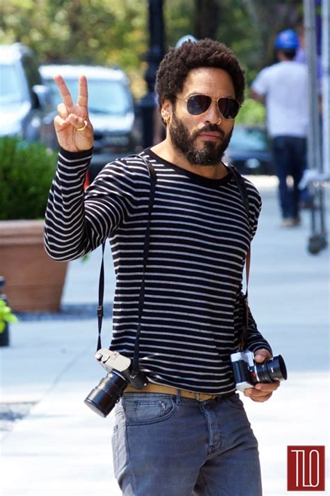 Lenny face are a form of emoticons which are used to express your mood to your friends in a message. Lenny Kravitz in New York City | Tom + Lorenzo
