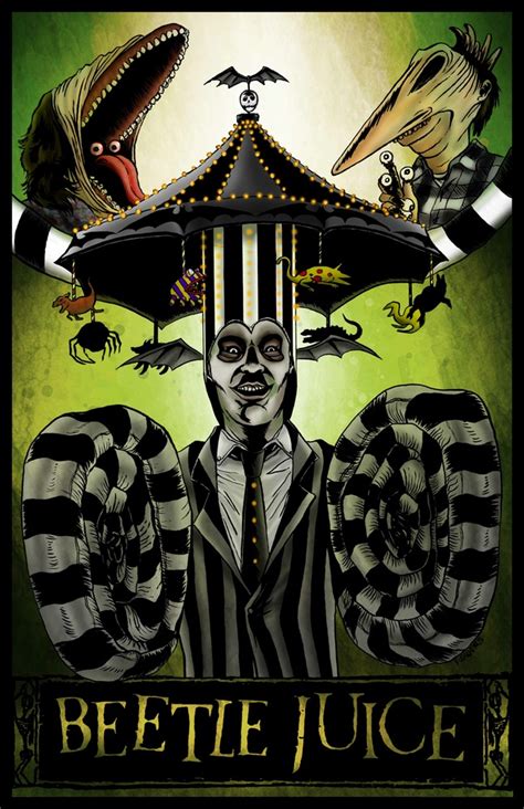 Tim Burton Art Style Beetlejuice Beetlejack Scissorman Tim Burton