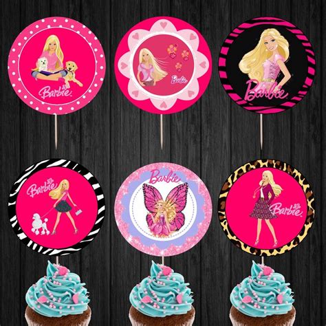 Maybe you would like to learn more about one of these? Barbie+Assorted+Cupcake+Toppers+Printable+Digital+Instant ...