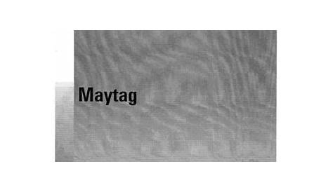 Maytag Dryer Service Manuals