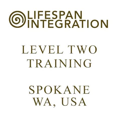 Level Two Li Training Spokane Usa August 26 27 2022