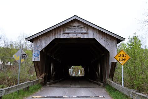 Cambridge Junction Covered Bridge Cambridge Vermont Barb