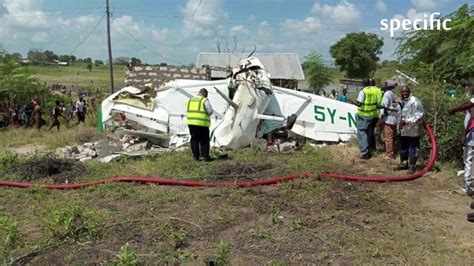 Kenya transport secretary gives update. Kenya news today | Man injured after plane crashes into ...