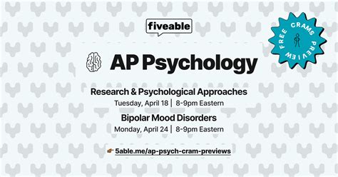 🧠 Ap Psychology Free Cram Previews Crowdcast