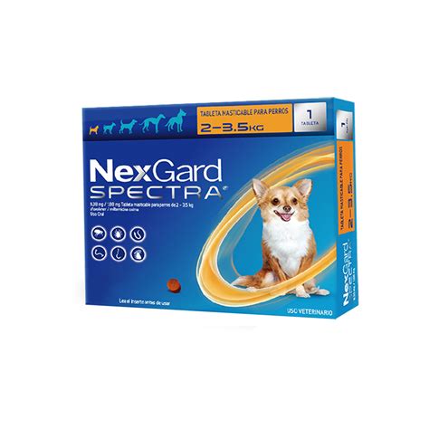 Nexgard Spectra Xs 2 3 5kgnaranja Bio Vets