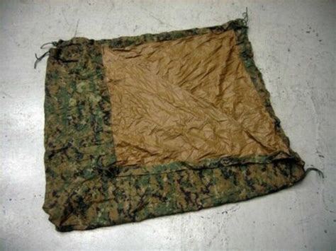 Usmc Marine Corps Woodland Digital Marpat Coyote Reversible Field Tarp