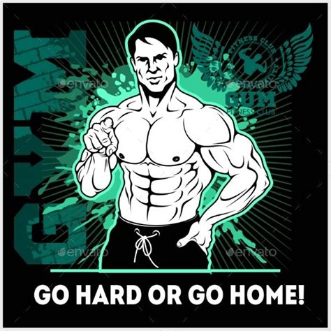 Train Hard Or Go Home Motivational Quote Fitness Motivation Quotes