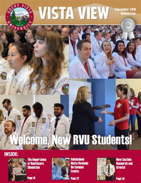 Rocky Vista University Vista View September 2018 Issue By Rocky