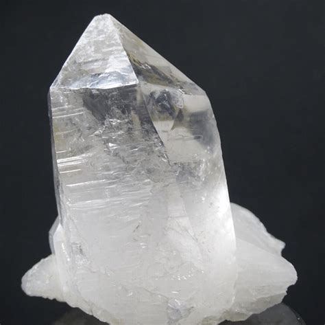 Clear And White Quartz Crystal