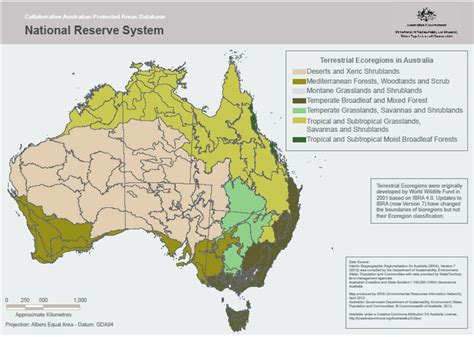 Terrestrial Biomes In Australia Biomes Are Represented By Different Download Scientific