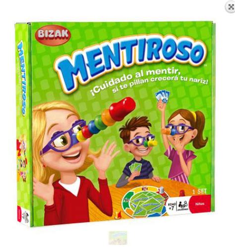 Fantástico juego en el que está permitido mentir, pero ¡cuidado! Juego mentiroso — DonDino juguetes