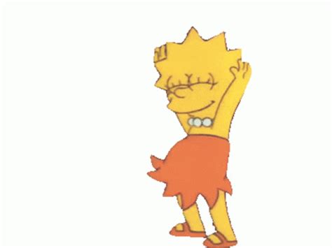 Lisa Simpson The Simpsons Sticker Lisa Simpson The Simpsons Dance
