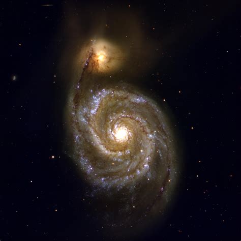 Whirlpool Galaxy • M51 Harvard Smithsonian Cfa Observers Brian