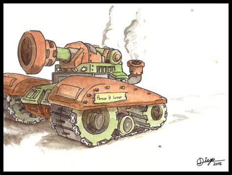Chibi Tank By Diego Araujo Artwork On Deviantart