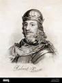 Robert I, King of the Scots, aka Robert the Bruce, 1274 - 1329 Stock ...