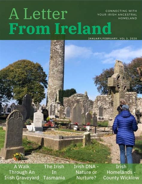 Irish Magazines A Letter From Ireland