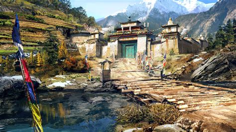 Digital Art Fantasy Art Far Cry 4 Video Games Himalayas Mountains
