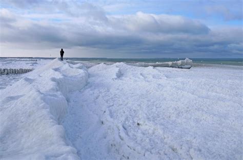 Замерзле Балтійське море УНІАН Фоторепортаж