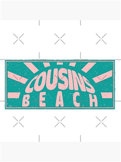 The Summer I Turned Pretty Cousins Beach North Carolina Sticker For
