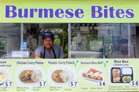 Myanmar Cuisine On A Food Truck In Queens Burmese Bites Culinary