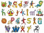 Image - Letterland alphabet.jpg | Silly Survivor Fanon Wiki | FANDOM ...