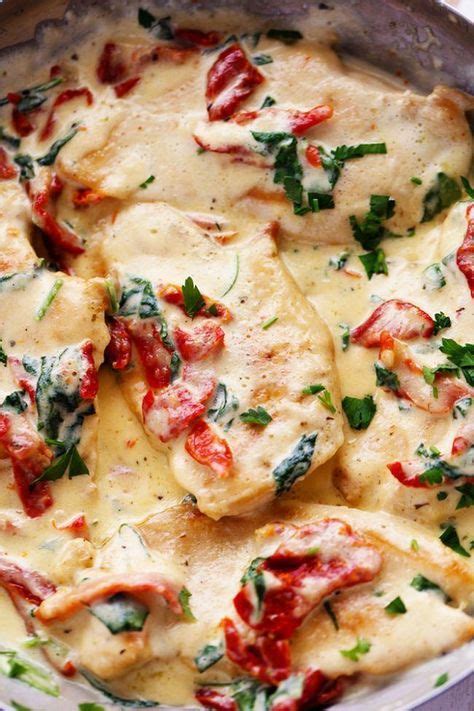 Creamy tuscan chicken thighs are quick and easy to make… the perfect dinner recipe for tonight. I promise that this CREAMY TUSCAN GARLIC CHICKEN will be ...