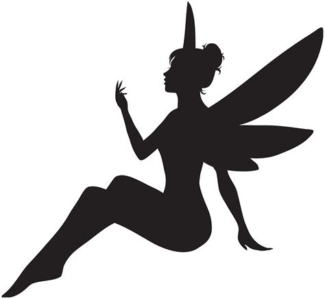Tooth Fairy Silhouette Clip Art Fairy Png Download 80007371 Free