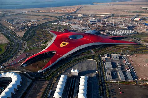 First ferrari branded theme park in the world. Ferrari World, Abu Dhabi